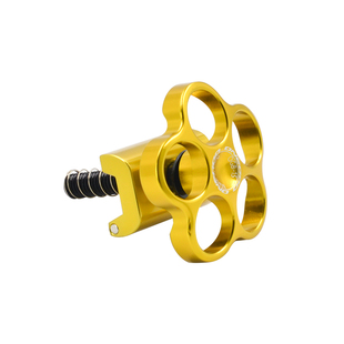 用于小布折叠车铝合金水龙头圆形C扣折叠扣转把手柄扣小布配件