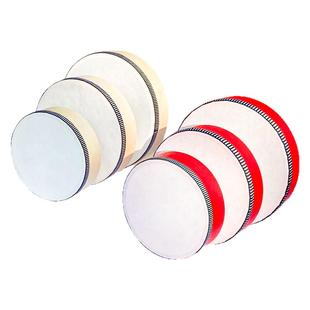 手鼓幼儿园儿童舞蹈道具铃鼓68六寸新疆小鼓钱鼓手拍鼓奥尔夫乐器