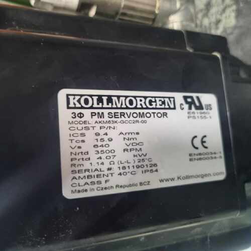 议价KOLLMORGEN科尔摩根伺服电机AKM63G-GCC2R-00
