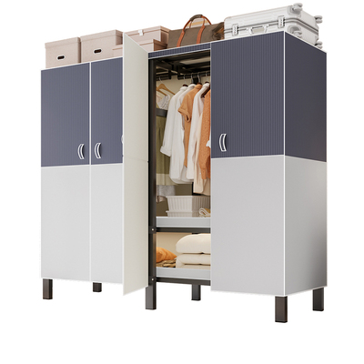2025新款金属免安装折叠衣柜