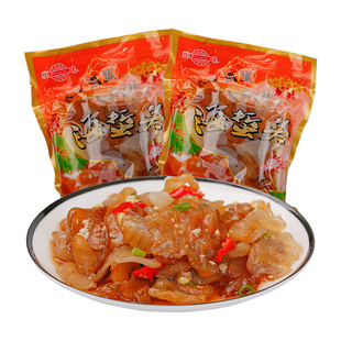 带调料包 即食海蜇头180g*4袋 新鲜爽脆无沙海蜇丝凉拌海蜇皮包邮