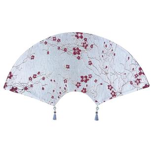 新中式禅意复古干泡席海棠小茶席隔热茶垫桌布茶巾茶具配件