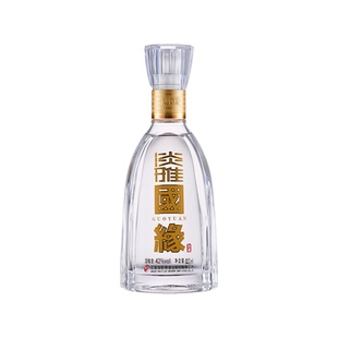 【42度100ml】今世缘淡雅国缘42度醇厚型白酒100ml*1瓶商务酒水