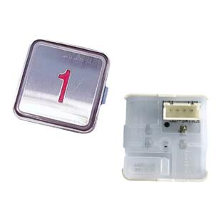 适用富士蒂森电梯按钮MT42A4N11286KA301MTD270通用方形按键配件