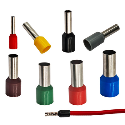 欧式预绝缘黄铜管形接线端子VE型