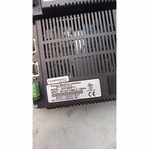 议价台达触摸屏DOPB05S111实物拍两台功能正常使用标维修