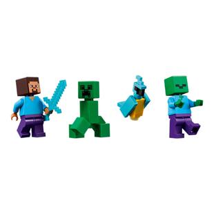 LEGO乐高21275我的世界TNT丛林房屋男孩积木拼装玩具8岁+