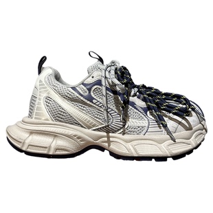 很流行的新款~小众ins潮软底透气灰色厚底老爹鞋女慢跑休闲运动鞋