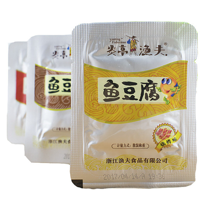 炎亭渔夫鱼豆腐蟹香味办公室零食