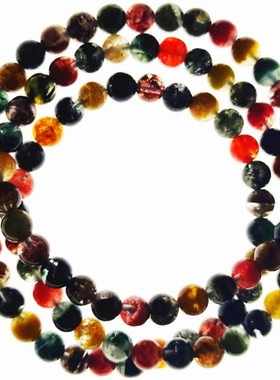 天然四季幽灵水晶手链