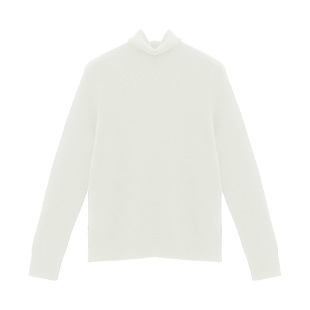 IAmMIX27秋冬打底羊毛衫女高领修身显瘦纯色软糯绵羊毛套头针织衫