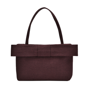 Sei Carina Y纯色斜纹长方形公主包女秋冬百搭时尚新款手拎腋下包