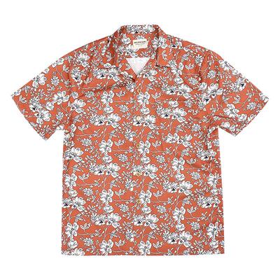 bigforsam短袖夏威夷衬衫