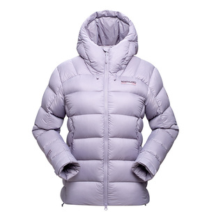NORTHLAND诺诗兰鹅绒羽绒服女士新户外徒步登山防泼保暖连帽外套