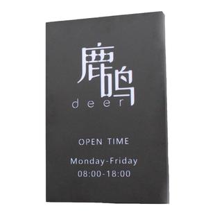 创意网红镂空灯箱公司广告牌LED门头发光字户外挂墙防水招牌定制