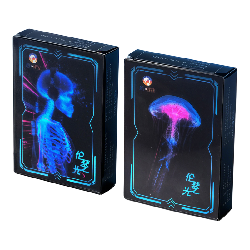 上海科技馆 | 遇见科学家伦琴之光胶片扑克牌透光卡片博物馆文创