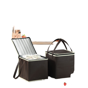 68寸蛋糕保温袋外卖专用保冷袋冷藏包铝箔加厚手提大容量