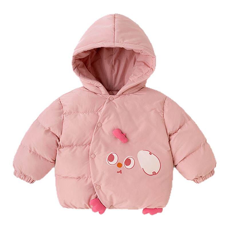 【特价清仓】嘟嘟家宝宝棉服秋冬季女童加棉加厚外套男童衣服冬装