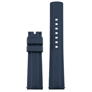 积优代用宝珀5000五十寻噚氟橡胶表带男Swatch宝珀联名表带23mm