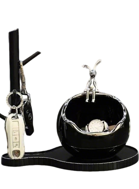 欢迎回家玄关钥匙收纳摆件