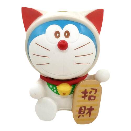 哆啦a梦福气满满盲盒招财猫公仔叮当猫手办可爱创意收藏礼物摆件