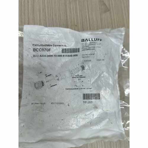 议价-巴鲁夫接线插头型号BCC070F-可维修