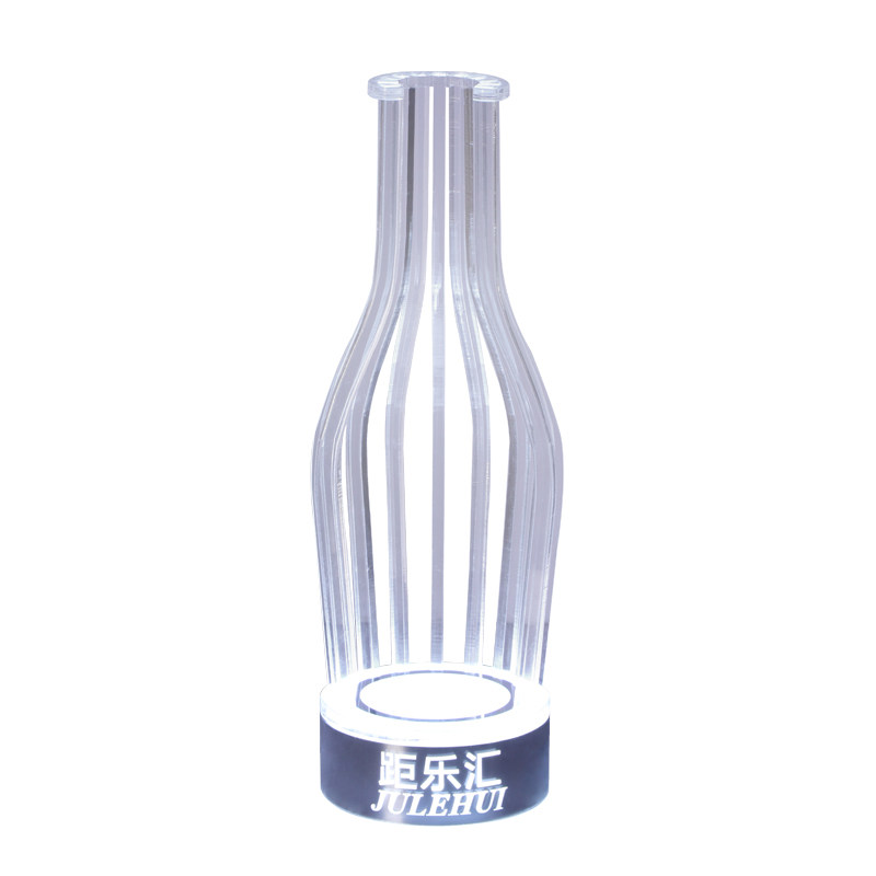 酒吧发光酒座ktv酒瓶底座红酒展示架马爹利XO酒托夜场香槟酒座