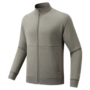 超级安踏加绒立领外套男款春季保暖休闲上衣长袖针织衫152548719U