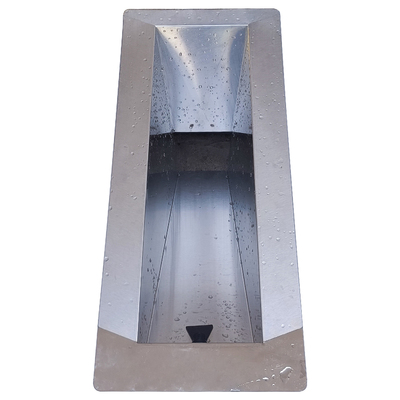 不锈钢蹲便器冲水后排水旱厕改造