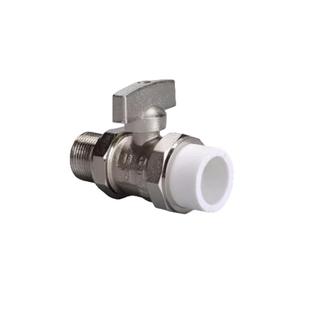 全铜PPR采暖活接铜球阀 热熔阀门 4分6分20 25PPR水管 直柄球阀门