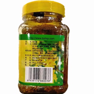 八月花桂花酱265g瓶咸宁糖桂花糖玫瑰花酱糯米藕原料汤圆糕点馅料