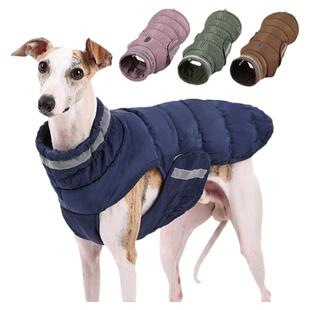 狗狗衣服秋冬保暖小型大型犬杜宾威玛宠物防水冬天加厚棉衣马甲