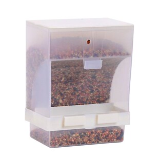 挂式喂食器谷壳分离喂鸟神器防撒溅食盒自动下料内挂外挂小鸟用品