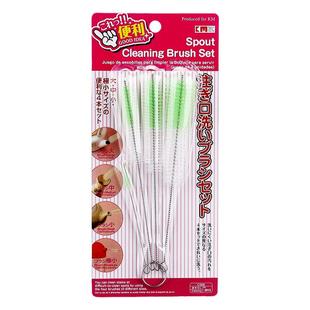 长柄壶嘴杯刷奶瓶嘴清洁刷子 细口水杯刷保温瓶刷 无死角茶壶刷子