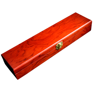 手串包装盒 佛珠盒子108颗手链长盒木制高档文玩礼盒木质印字logo