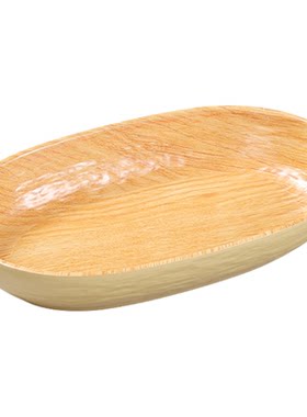 山野风密胺餐具网红火锅餐饮商用三脆拼盘金针菇菌菇蔬菜配菜盘