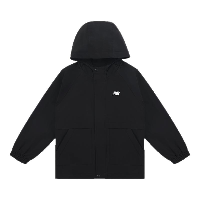 New Balance nb童装秋季新款男女儿童运动休闲连帽外套7AF1F043