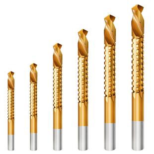 锯齿钻麻花钻头木工工具大全横着跑的开孔钻头开槽铣孔打孔方孔钻