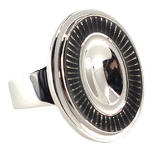 PUPILCASKET 射纹凹戒 小众高级感设计原创气质射线纹理戒指手饰