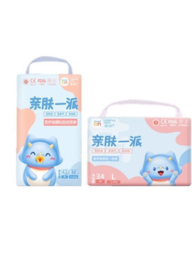 亲派萌派萌典一体裤拉拉裤超薄