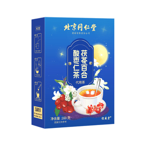 酸枣仁百合茯苓睡眠茶多梦助睡眠