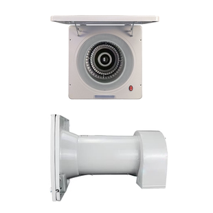 巴尔顶格启悦低噪音金属涡轮换气扇穿墙式窗式安装油烟扇排气扇。