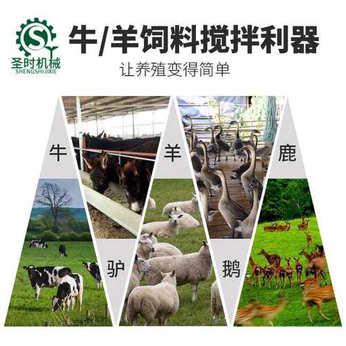牛羊场TMR饲料搅拌机 卧式tmr全日粮饲料搅拌机 tmr日粮机批发