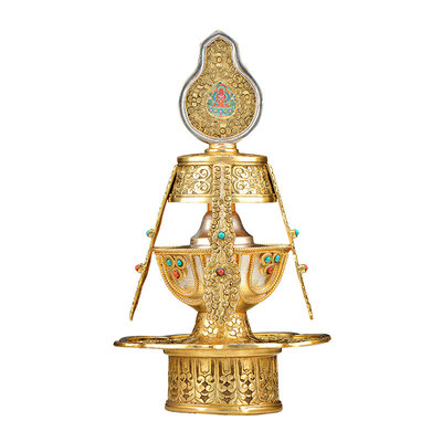 尼泊尔手工制作常寿宝瓶