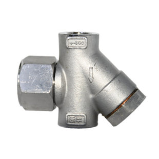 304不锈钢丝口热动力式Y型蒸汽疏水阀CS19W-16P丝扣疏水阀DN15-25