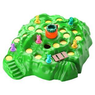 兔子陷阱儿童双人对战玩具网红桌游男孩女孩子益智力闯关游戏爆款