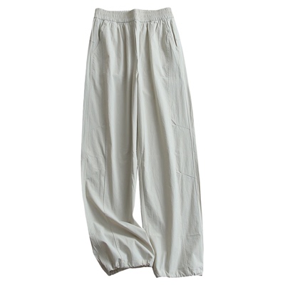 防晒速干工装裤松紧腰透气休闲裤