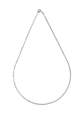 波光粼粼纯银满天星极闪百搭项链