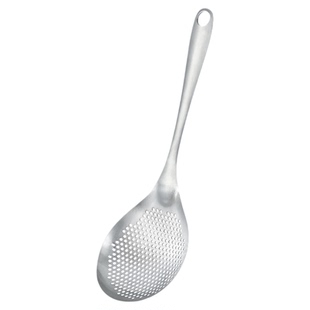 霜山304不锈钢大漏勺家用焯水笊篱过滤网捞面厨房滤油勺火锅捞勺