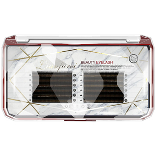 5d花神睫毛嫁接D翘漫画款开花仙女毛山茶花单根仙子毛美睫店专用